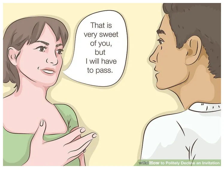 How to politely decline an invitation 9 steps with pictures