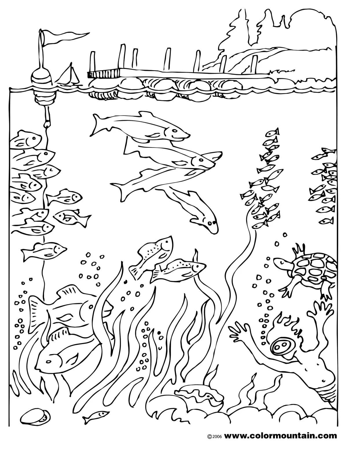 Deep sea coloring pages at getcolorings free printable colorings
