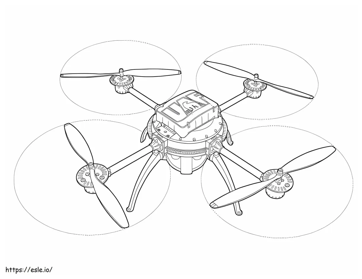 Nice drone coloring page printable coloring page