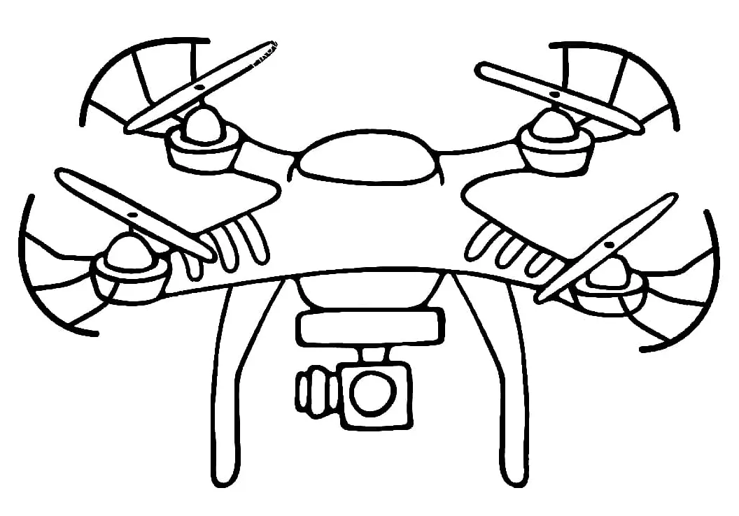 Drone for kid coloring page free printable coloring pages for kids
