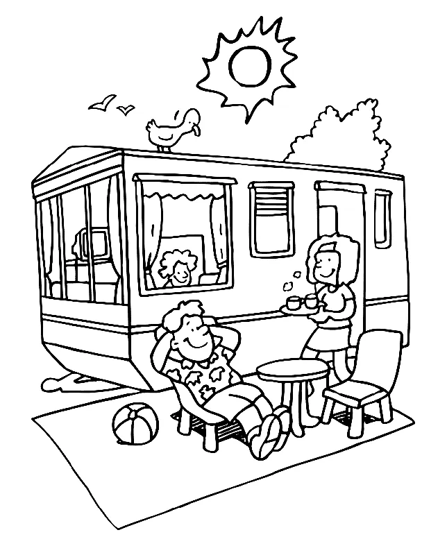Dodge caravan coloring page coloring pages