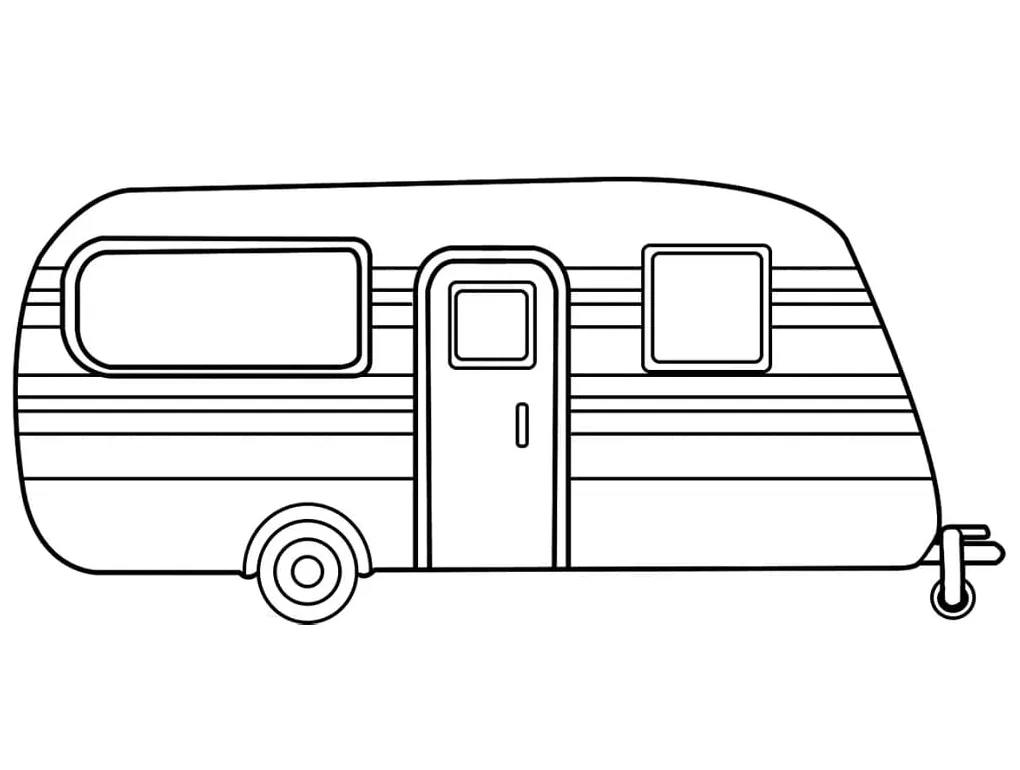 Caravan coloring pages coloringlib
