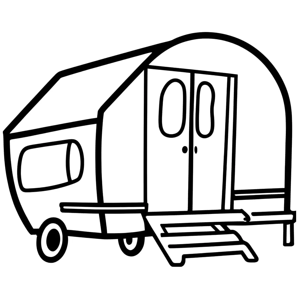 Caravan coloring pages coloringlib