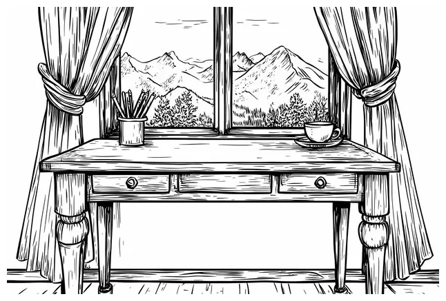 For stress relief and creativity coloring book for