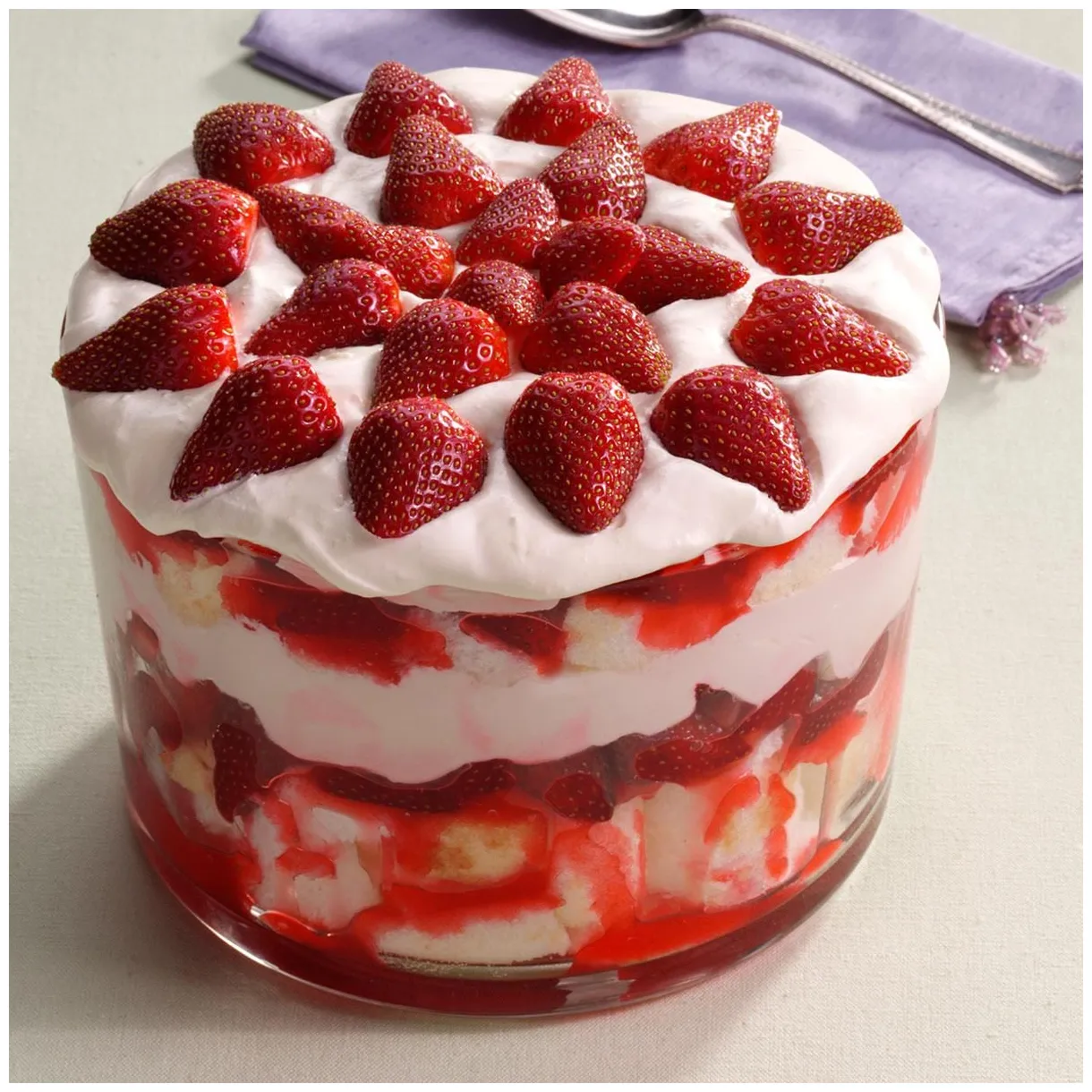 Angel strawberry dessert recipe taste of home