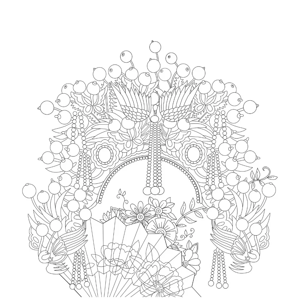 Lace coloring pages at getcolorings free printable colorings