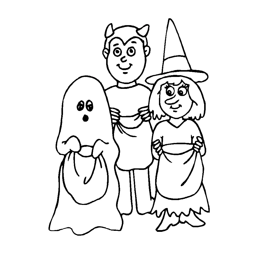 Devil coloring pages & books 100% free and printable!