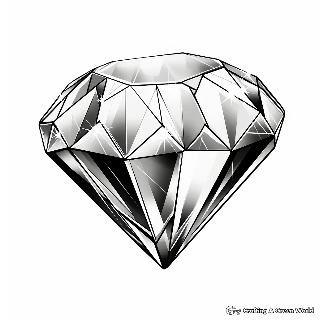 Diamond coloring page jace printable