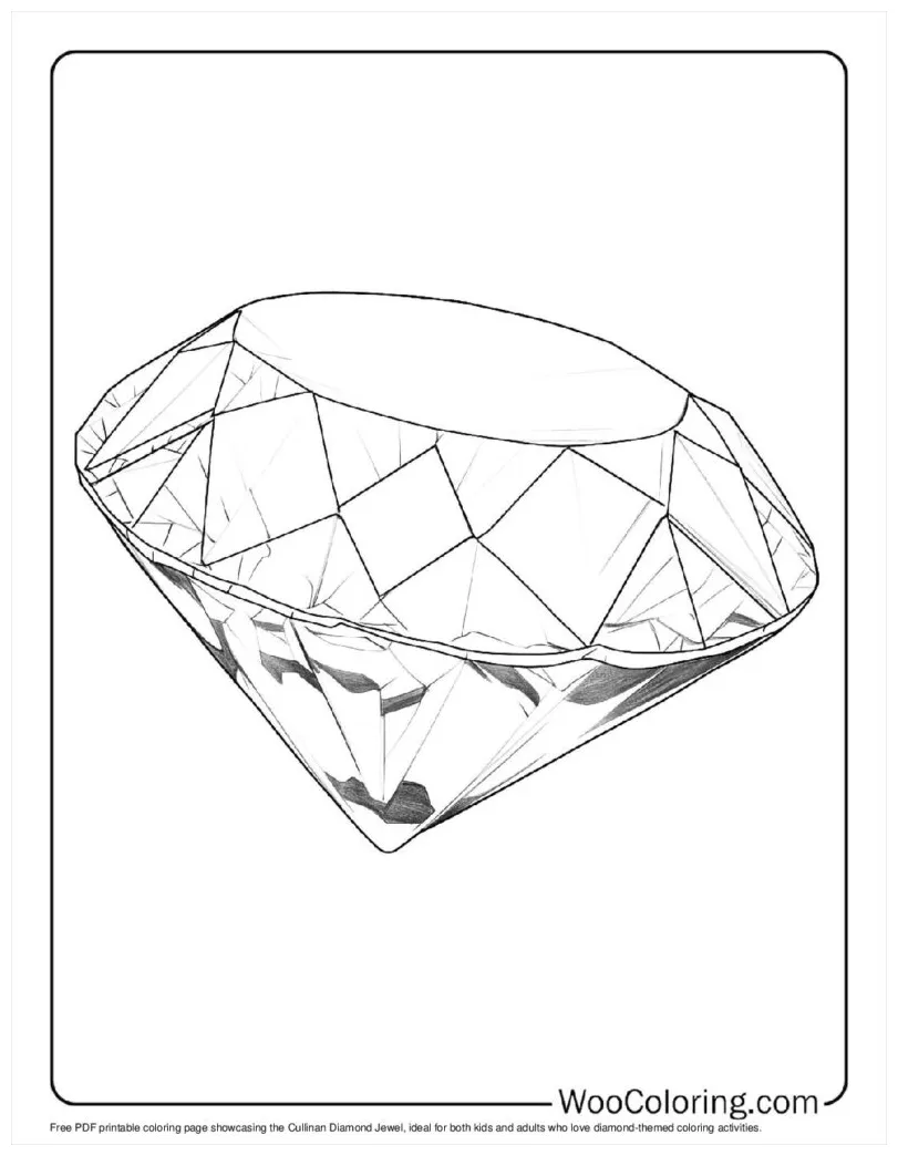 100+ diamond coloring pages free pdf to print woo coloring