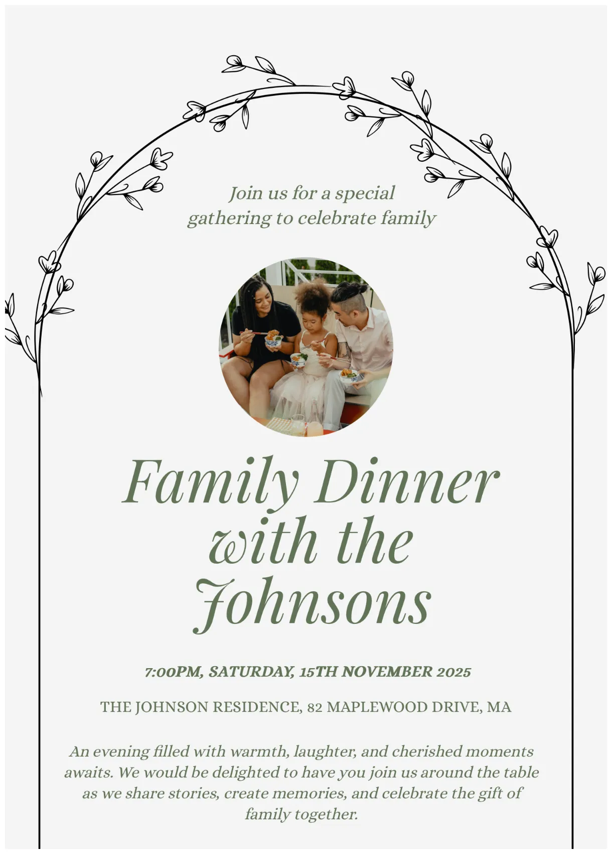 Informal Dinner Invitation Wedding Invitation Wording Examples For