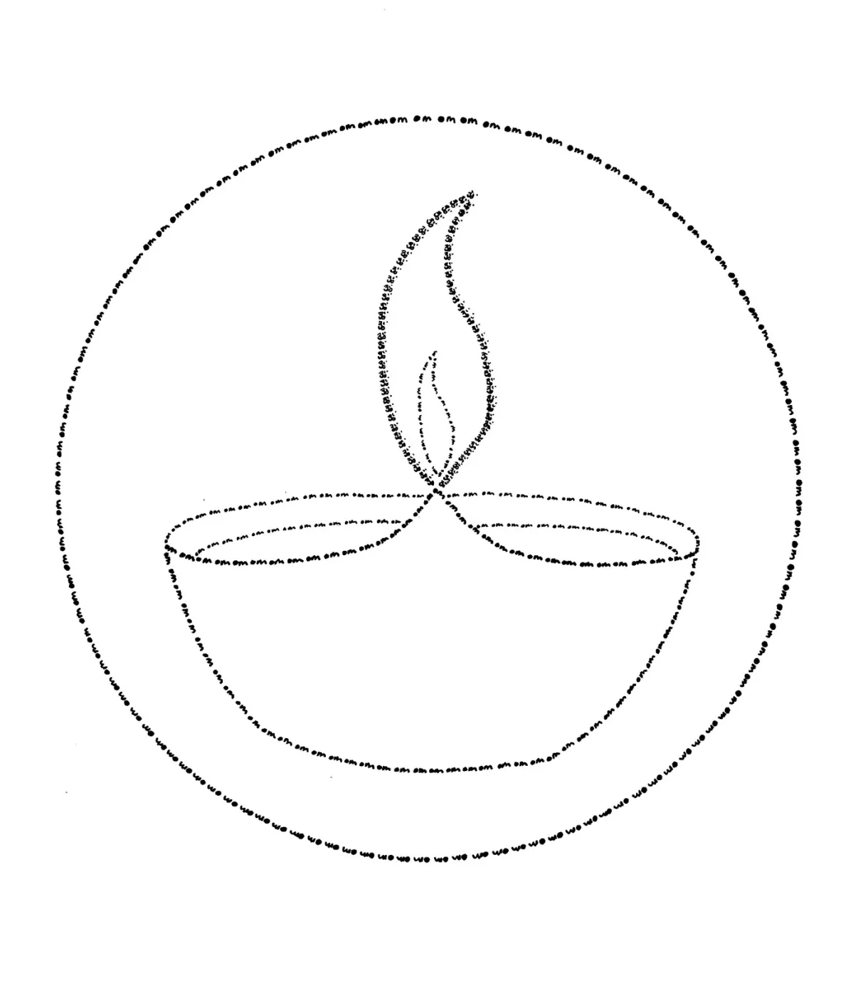 Diwali diya coloring coloring pages