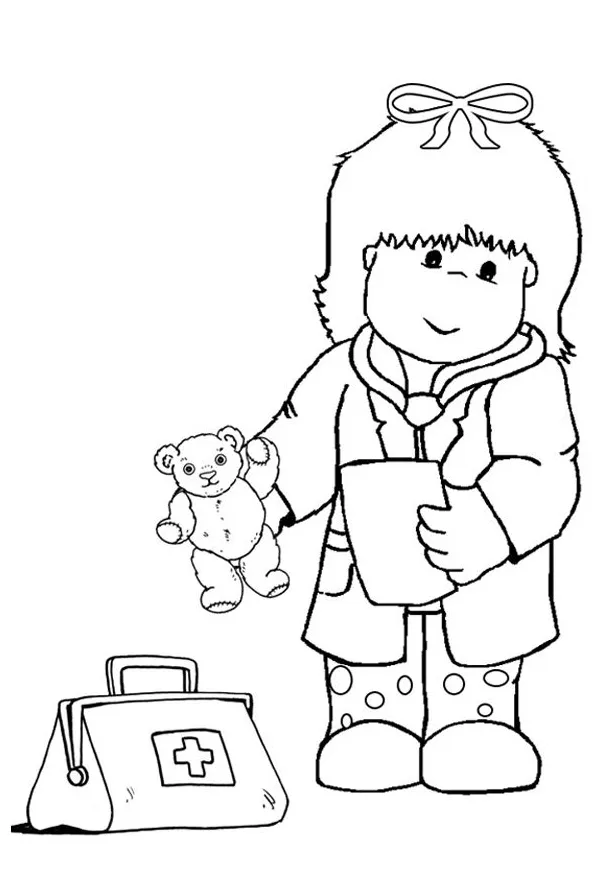 Doctor coloring pages & books 100% free and printable!