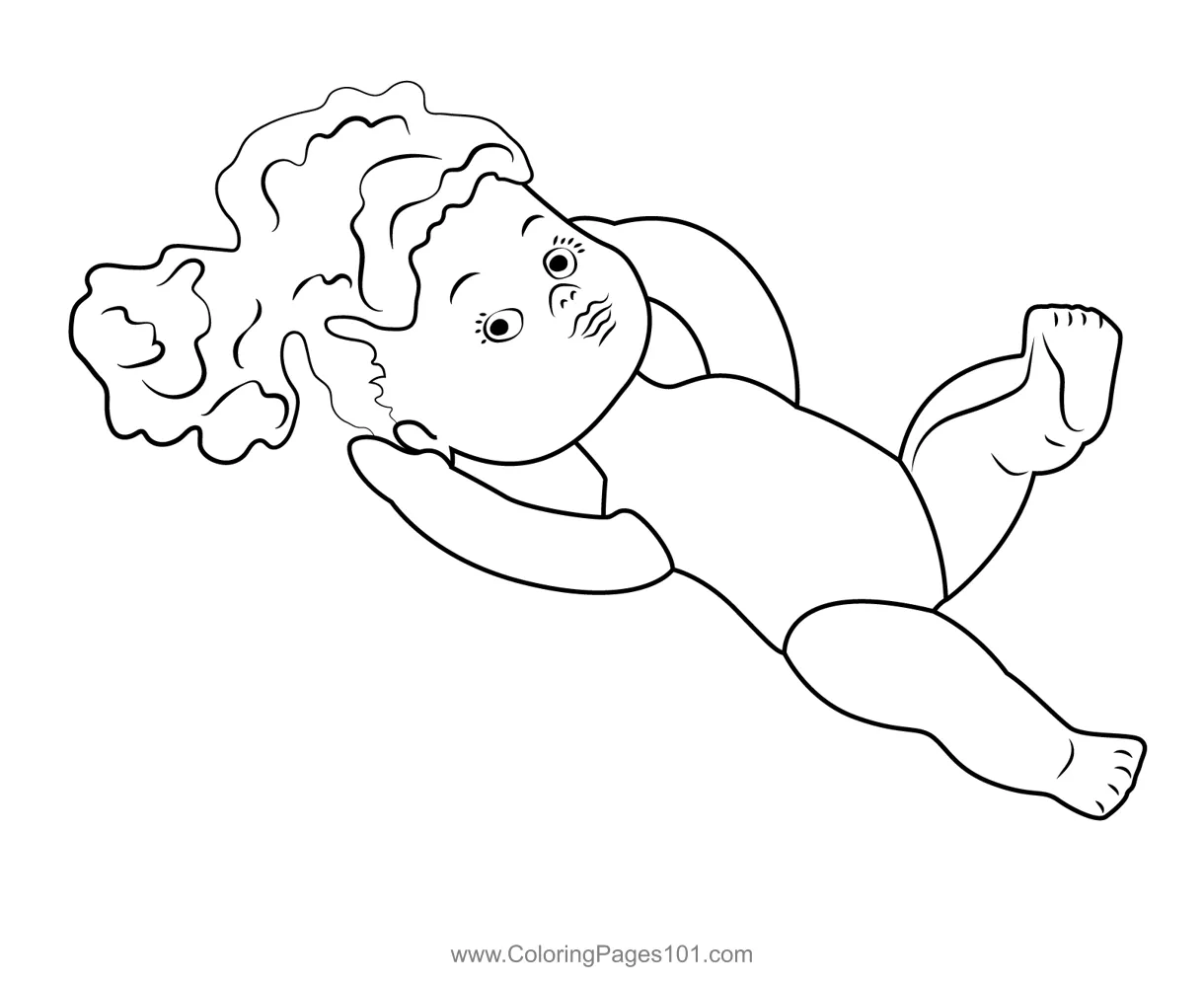 Lying for kids free dolls printable coloring pages