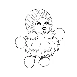 For kids free dolls printable coloring pages printable coloring page
