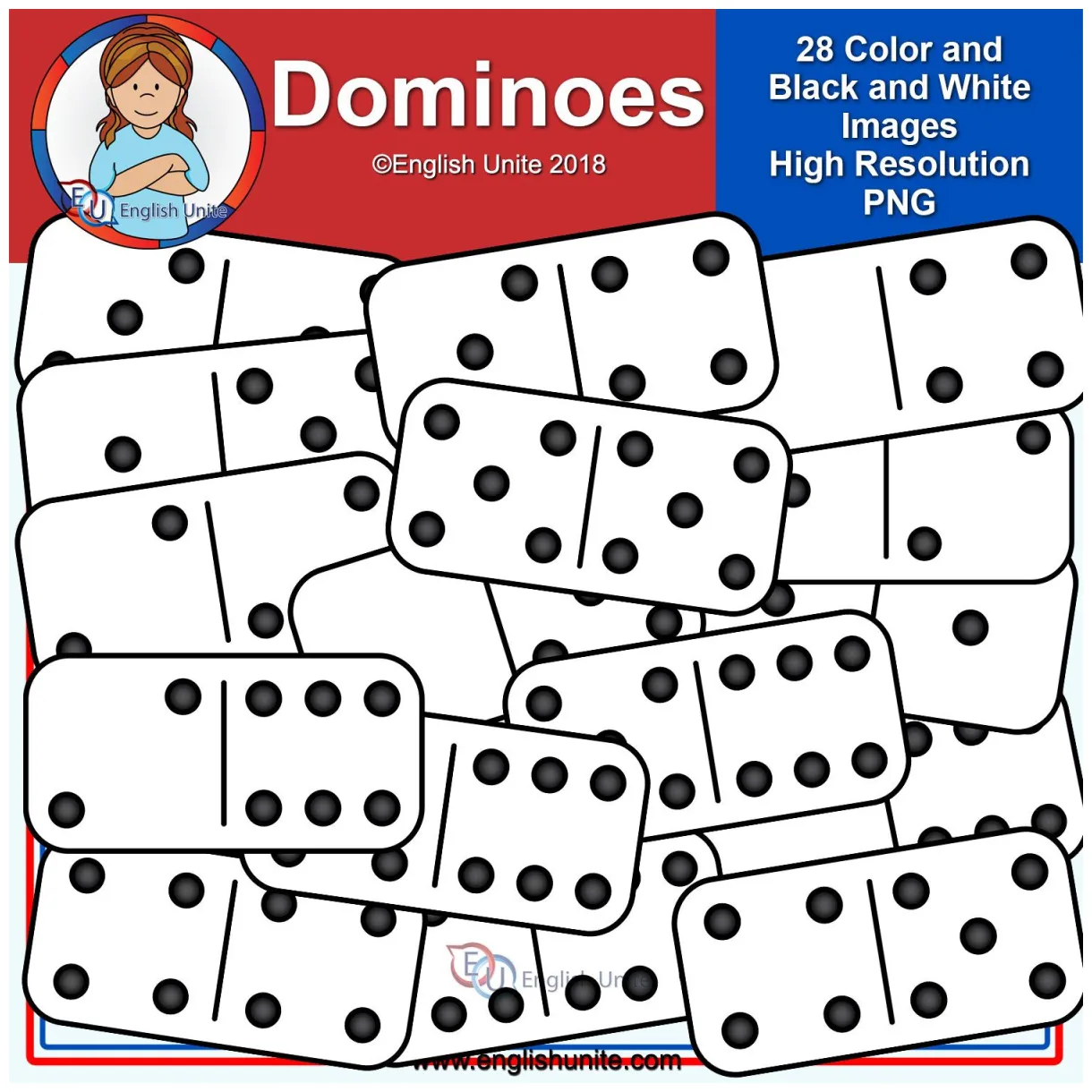 Double Dominoes Coloring Pages