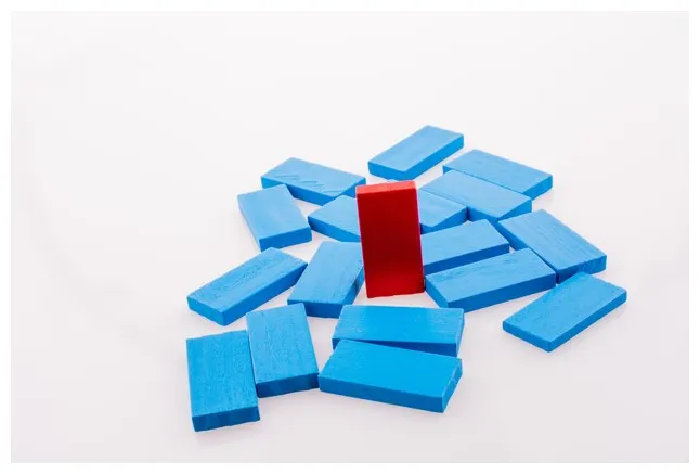 Premium Photo | Color dominoes