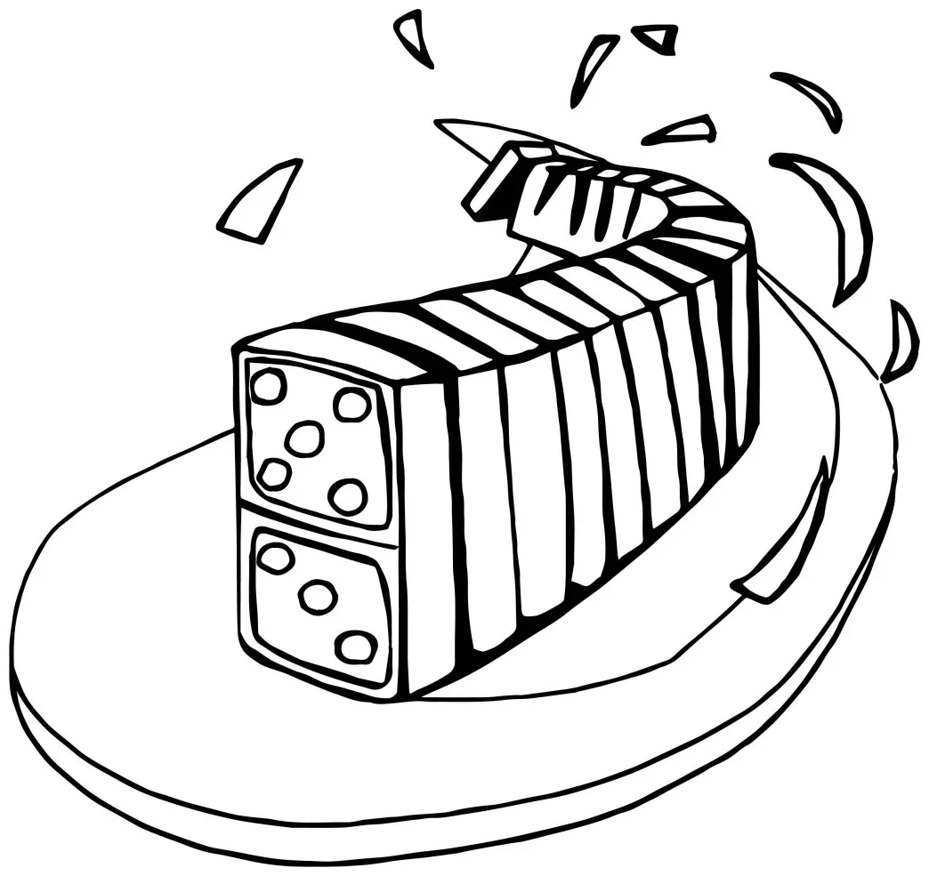 Dominos Toppling Coloring Page – Wecoloringpage.com