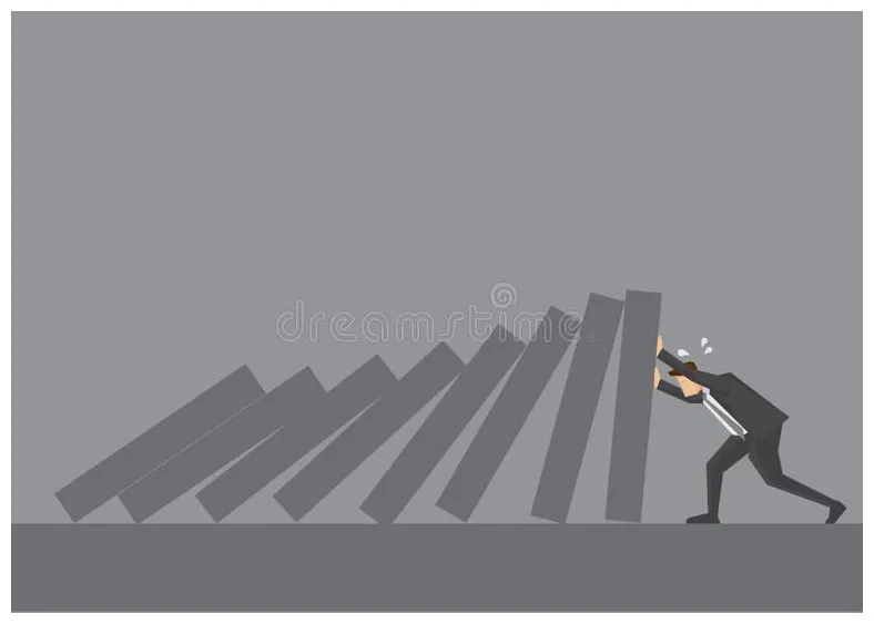 Falling dominoes stock illustrations 1,218 falling dominoes stock
