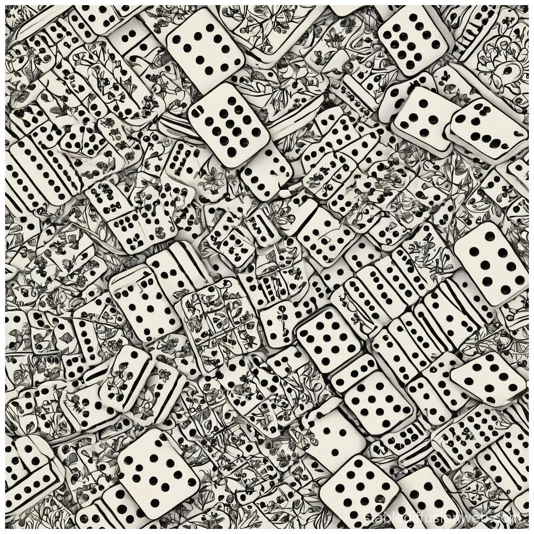 Falling dominoes stable diffusion online
