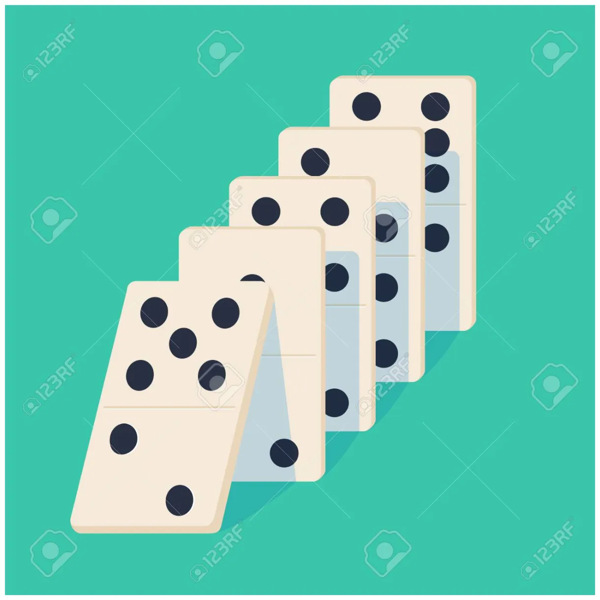 Falling dominoes clipart 10 free cliparts download s on printable coloring page