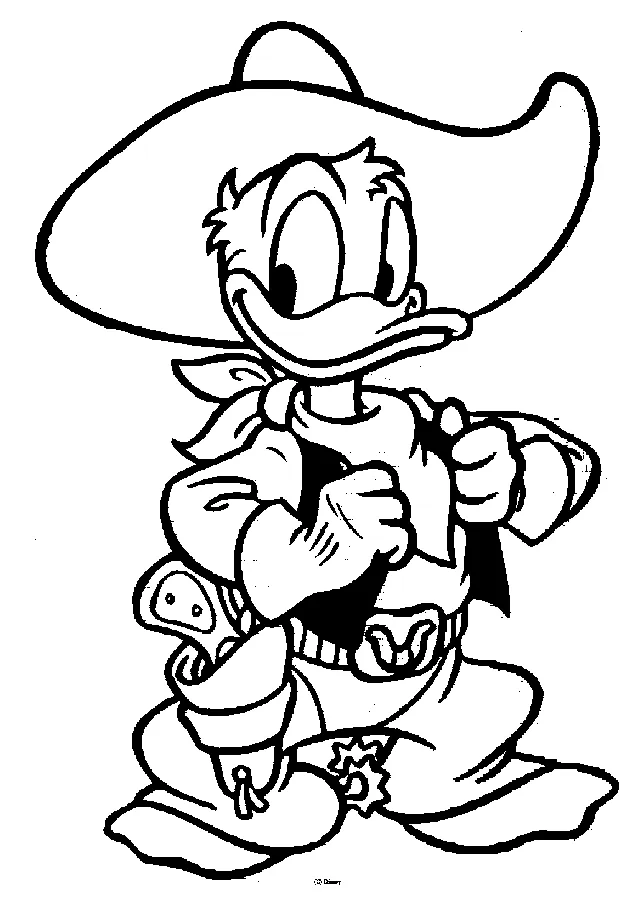 Donald duck Coloring Pages