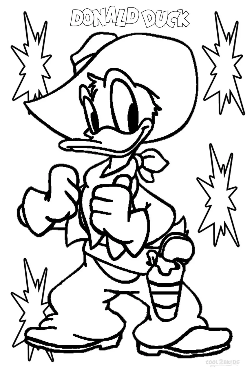 Printable Donald Duck Coloring Pages For Kids | Cool2bKids