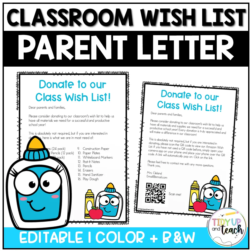 Donation request letter