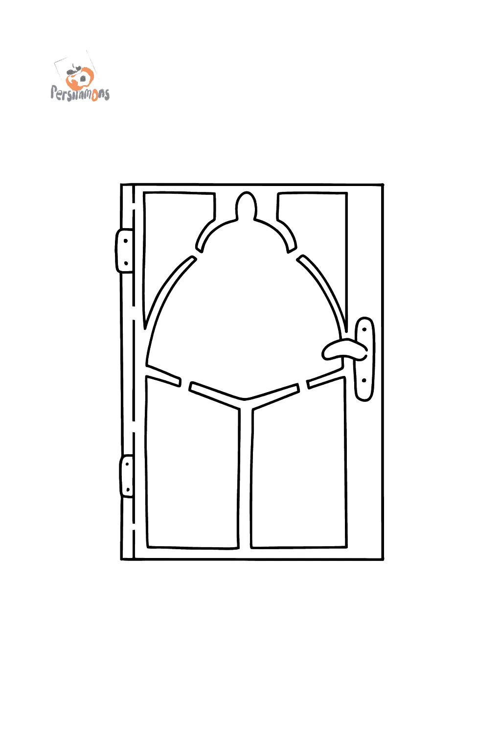 Door coloring page ♥ for kids Online or Printable for Free!
