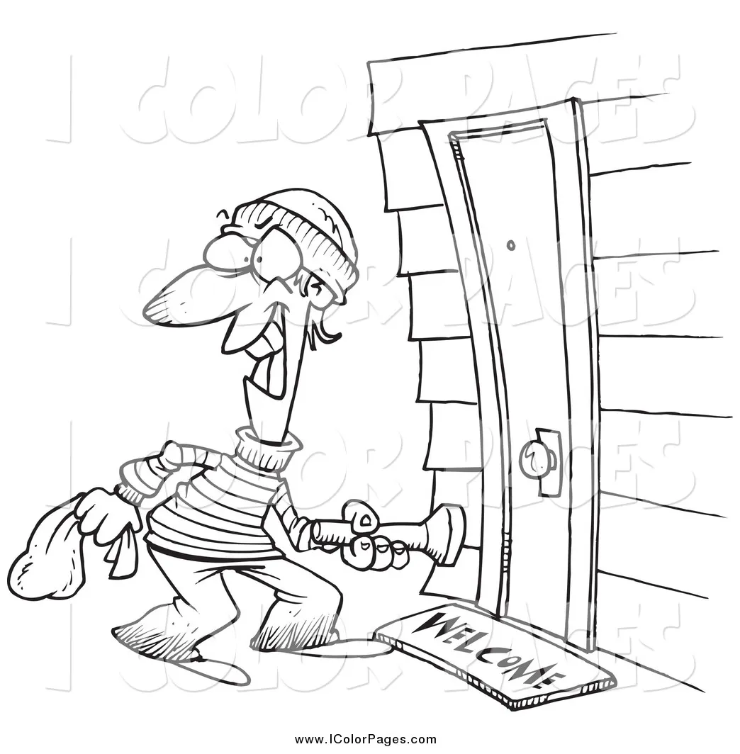 Door Coloring Page at GetColorings.com | Free printable colorings pages