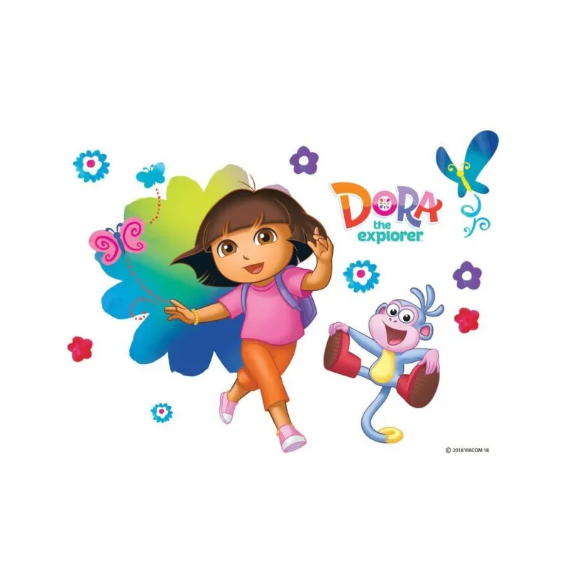 Asian paints dora monkey around wall sticker buy at best price