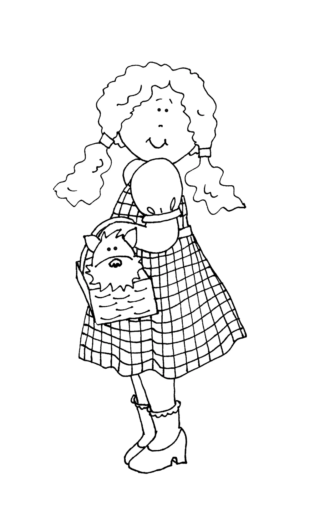 Dorothy face coloring sheets coloring pages
