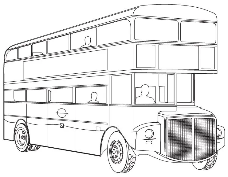 London coloring pages