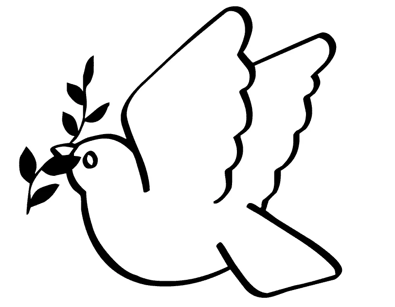 Dove free printable coloring pages animals