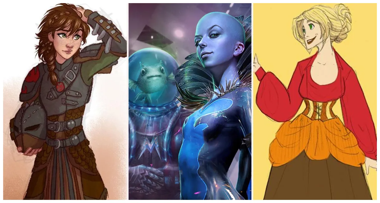 25 dreamworks characters reimagined as girls