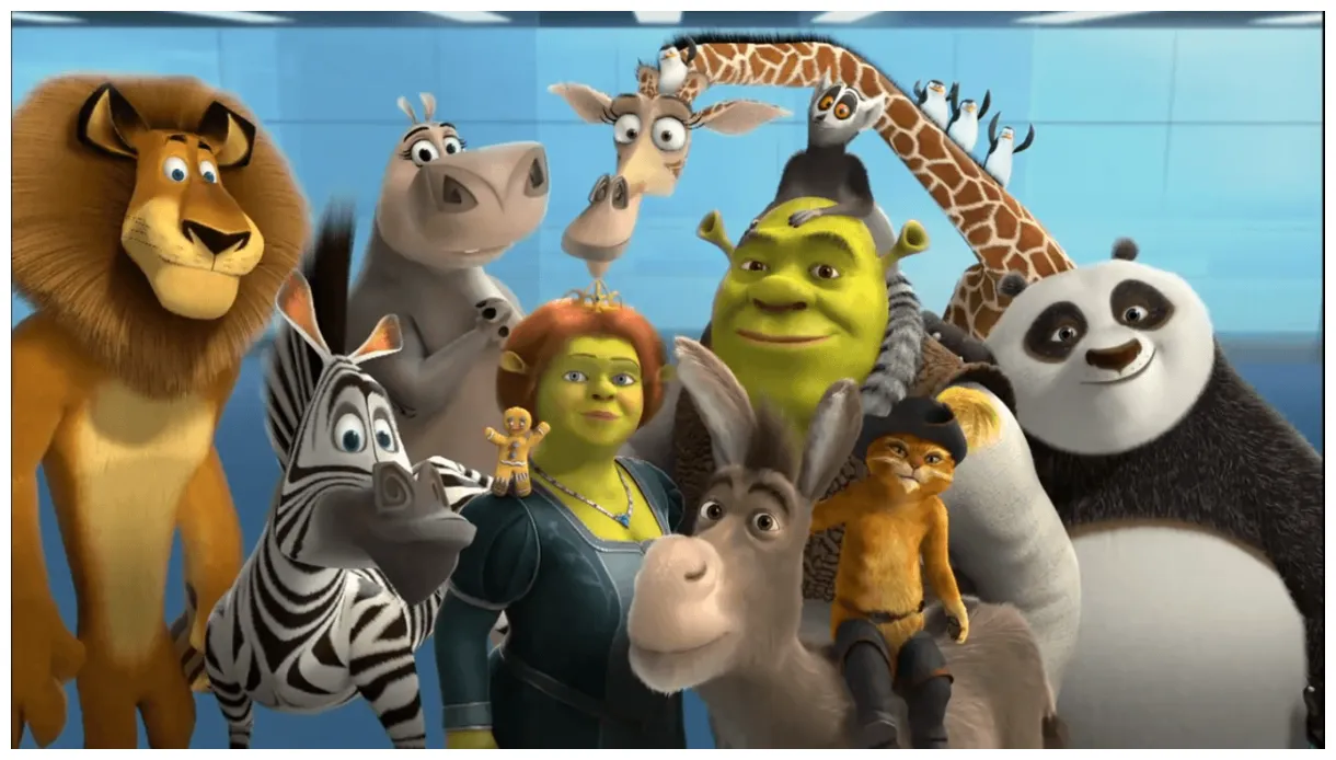 Dreamworks characters s on dog