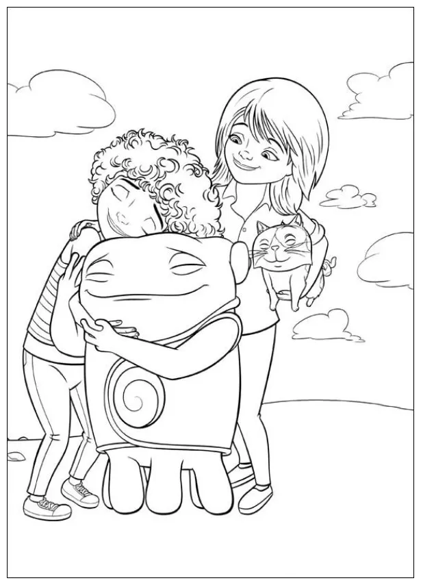 Dreamworks logo coloring page coloring pages