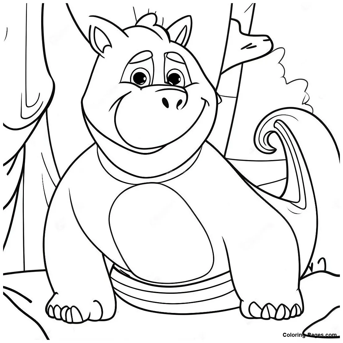 Dreamworks Coloring Page | Coloring-Pages.com