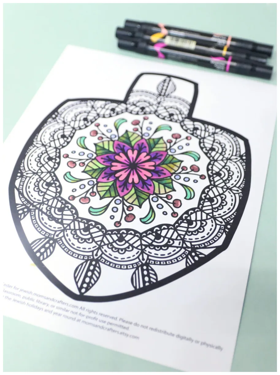 Free printable jewish moms & crafters