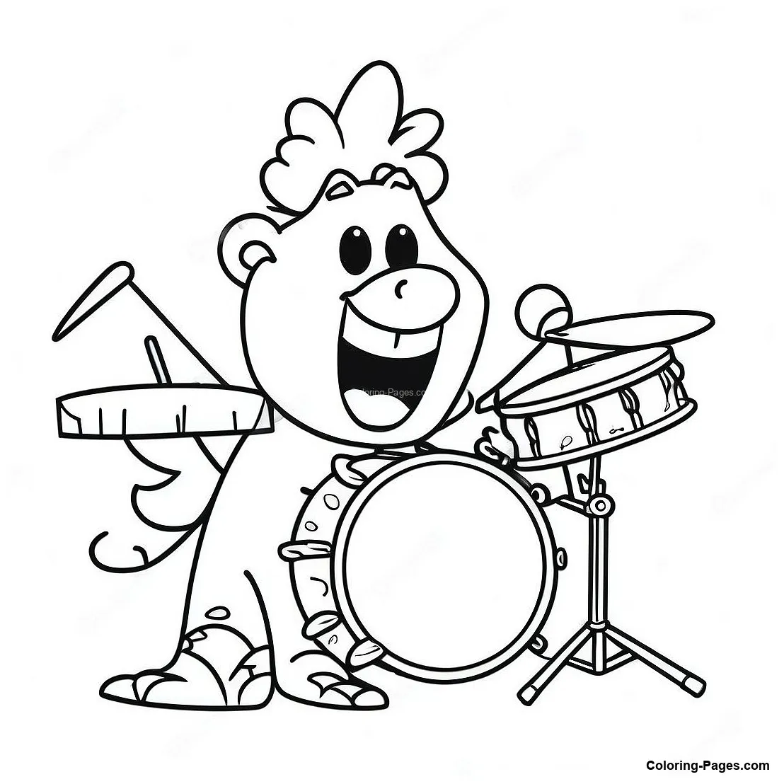 Cartoon coloring-pages