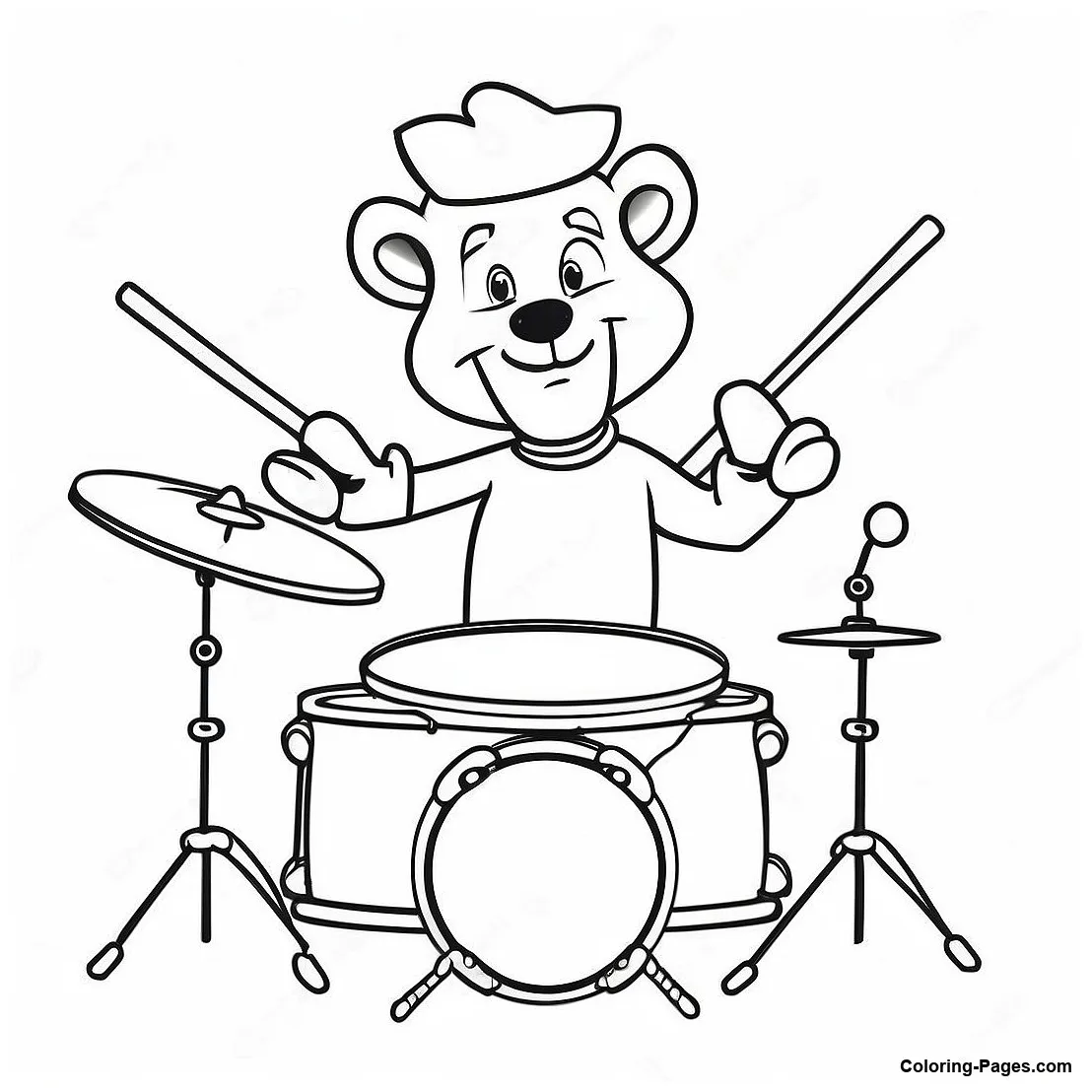 Cartoon coloring-pages