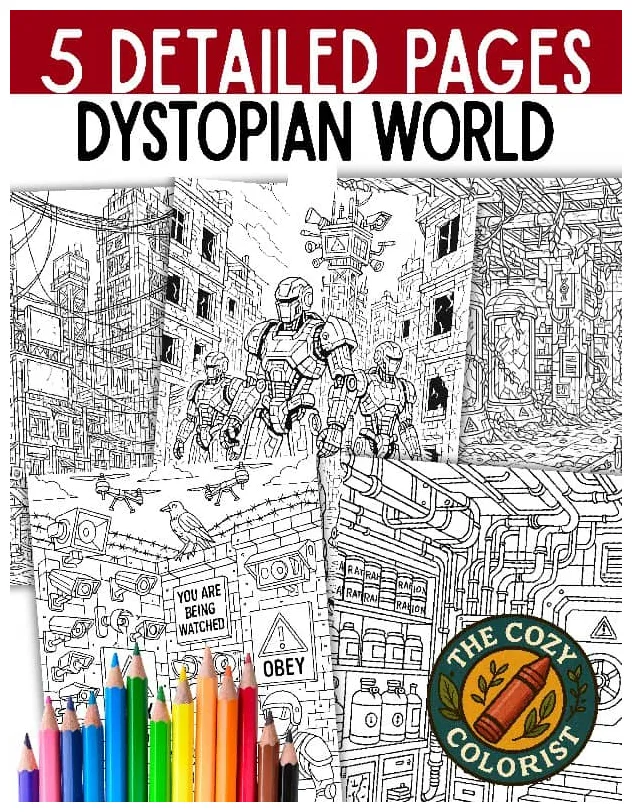 S bundle 5 intricate adult coloring sheets