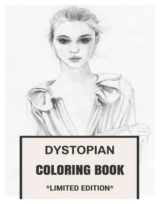 Magrudy dystopian coloring book dystopian world and after earth