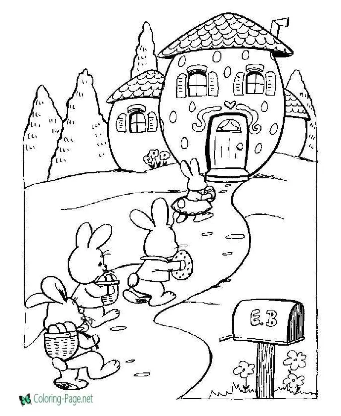 Easter Coloring Pages