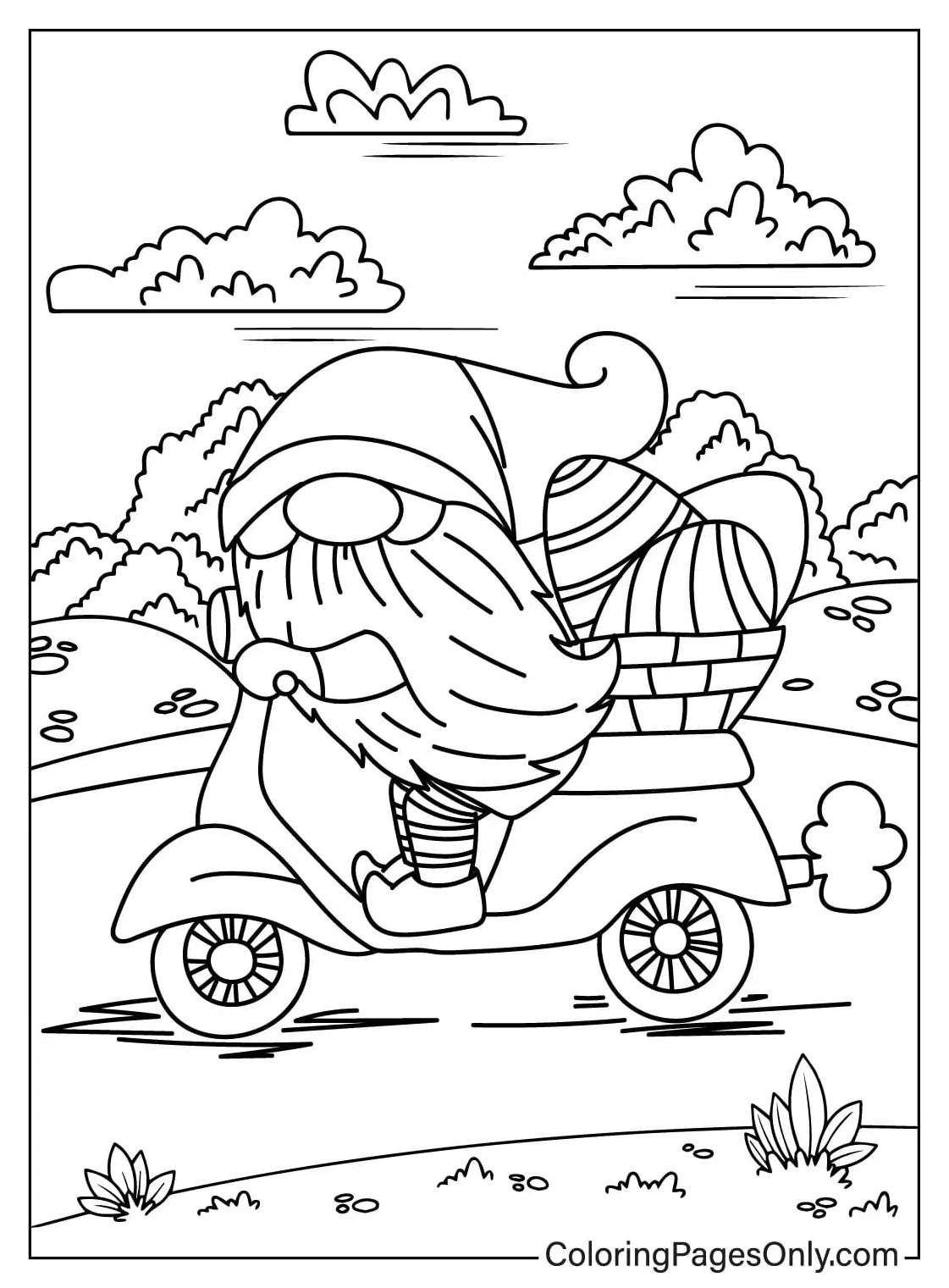 Free Printable Easter Coloring Page Fun for Kids - Download Free Printable
