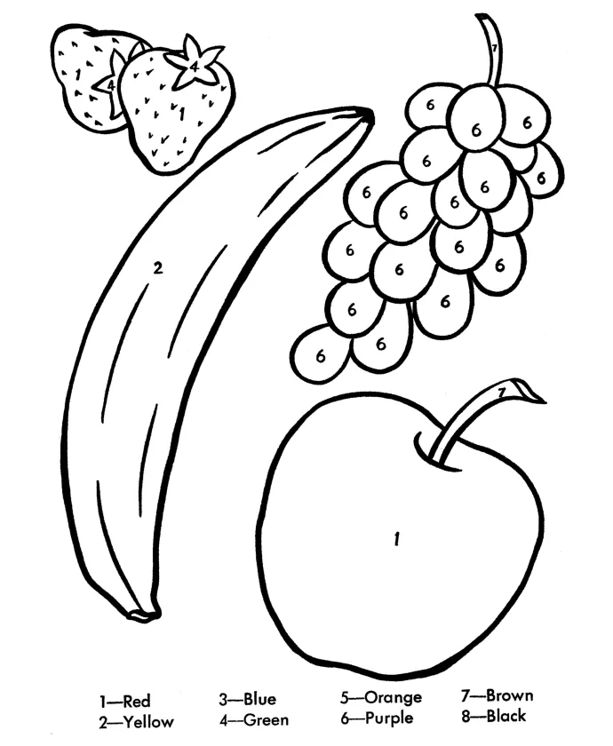 Educational Color Pages - Coloring Home