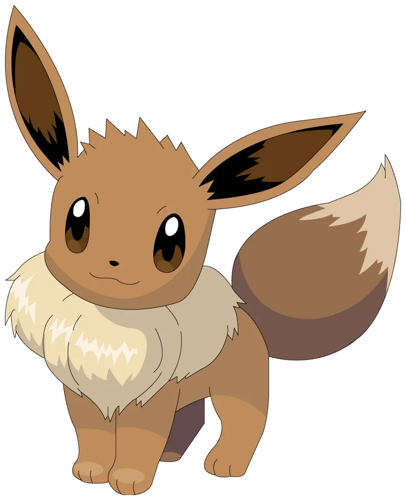 Eevee illustrator vector by kallen10 on deviantart