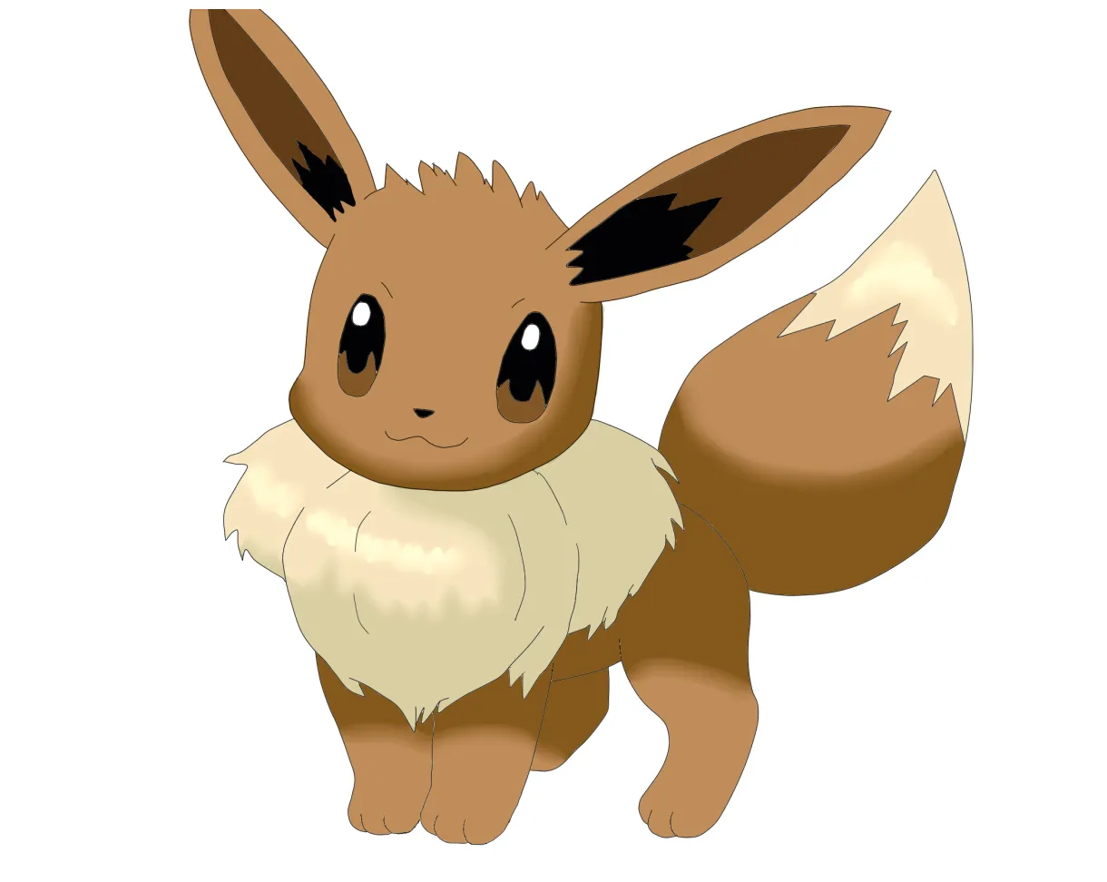 Eevee by pokecrz on deviantart