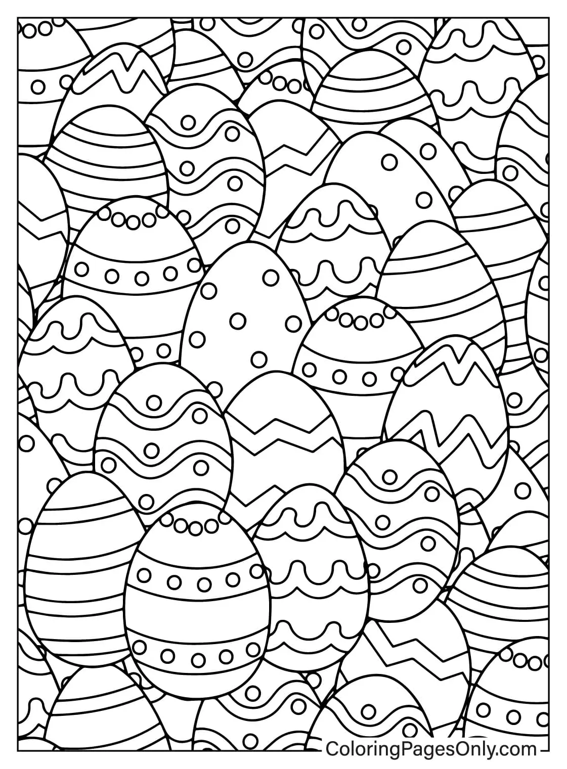 Easter s for adults coloring pages