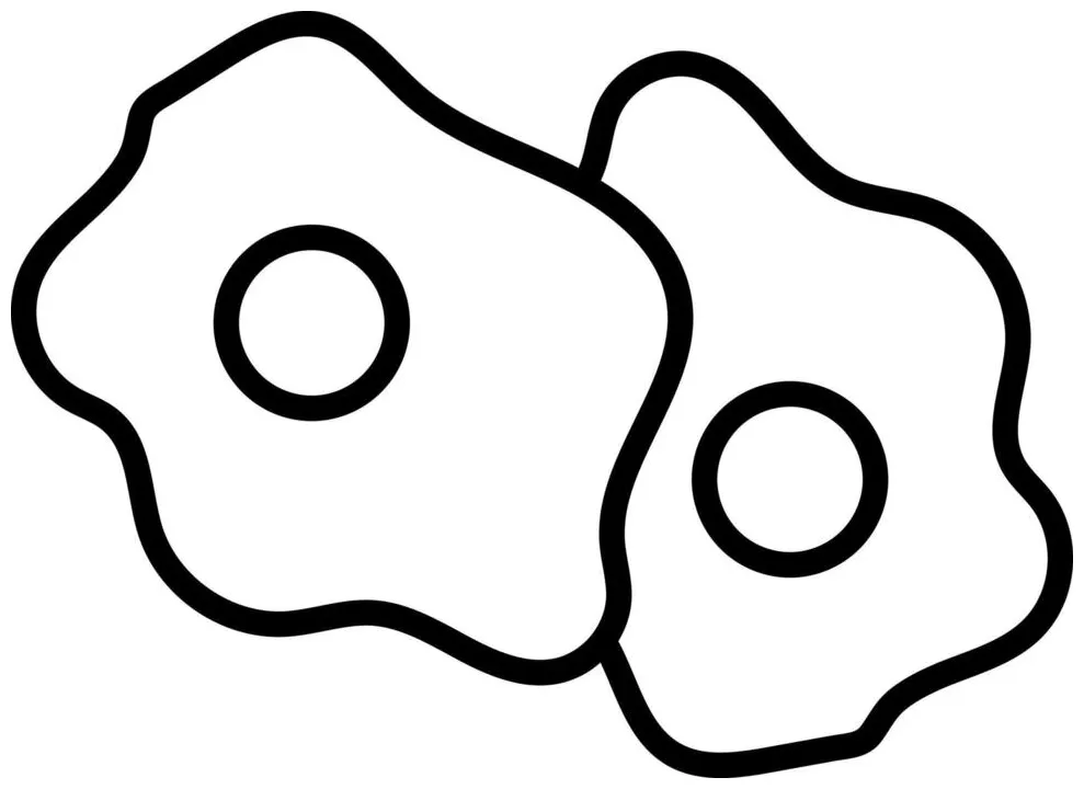 Sunny side up egg vector art, icons, and graphics for