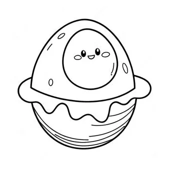 Sunny side up eggs coloring page coloring-pages